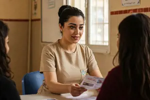        الأخصائيون في العمل الاجتماعي والإرشاد        